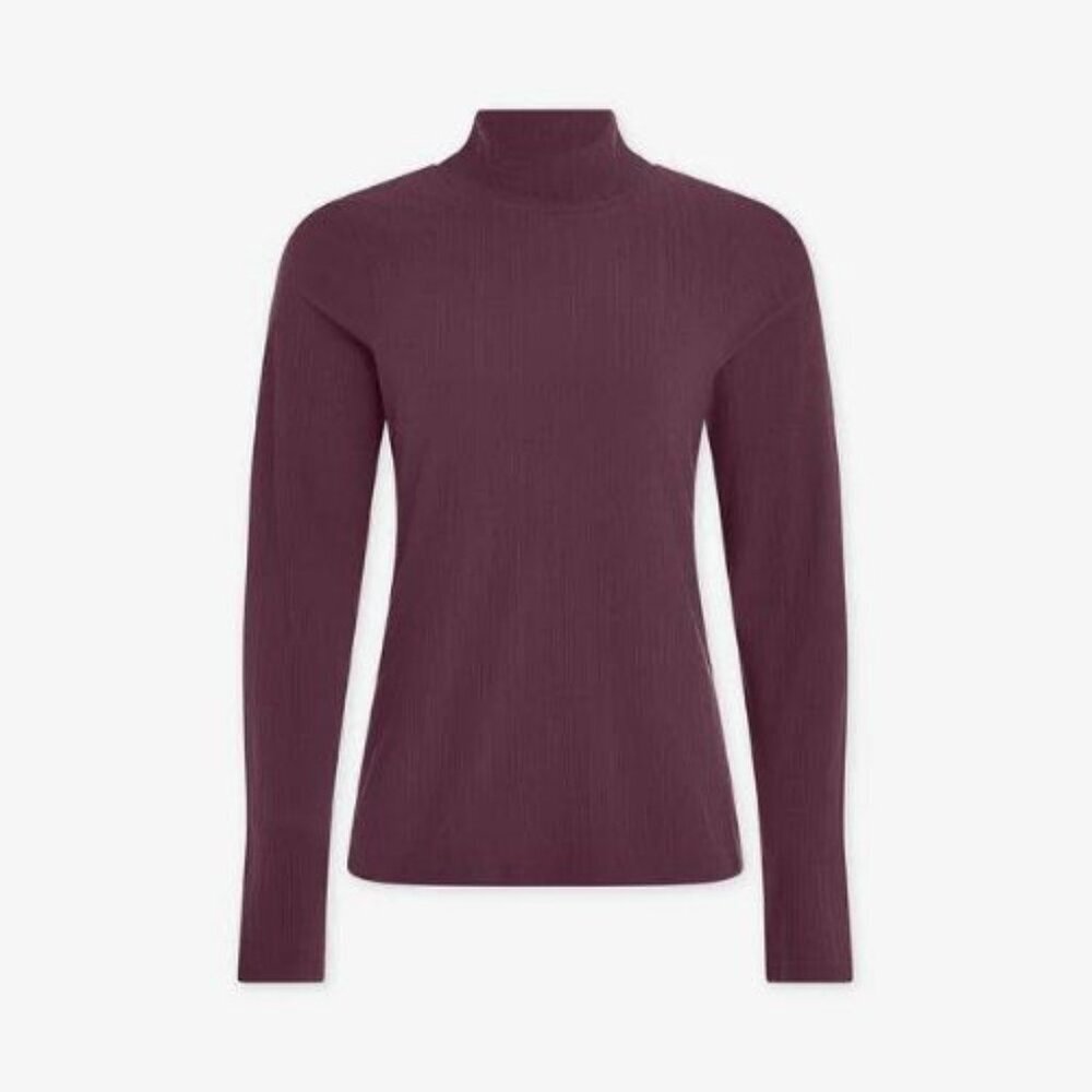 Varley Huckleberry Astrid Fitted Long Sleeve Top Size Small 36111